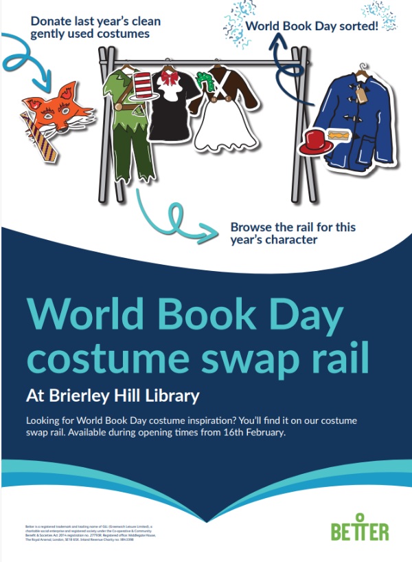Brierley Hill Library - World Book Day Costume Swap